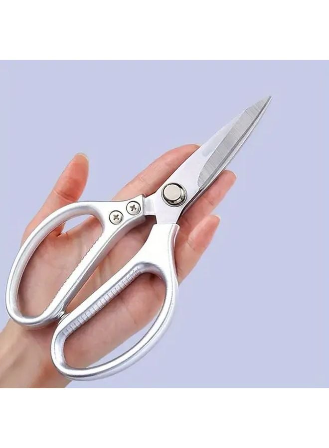 Professional 8 5 Inch Stainless Steel Kitchen Scissors With Aluminum Alloy Handle - Image 3